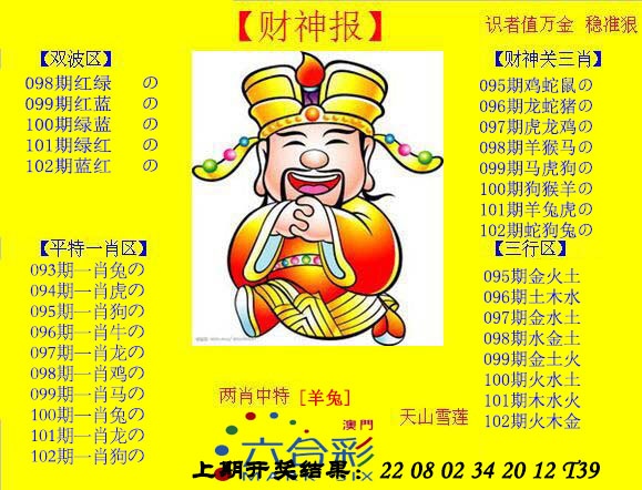 102期黄财神[图]